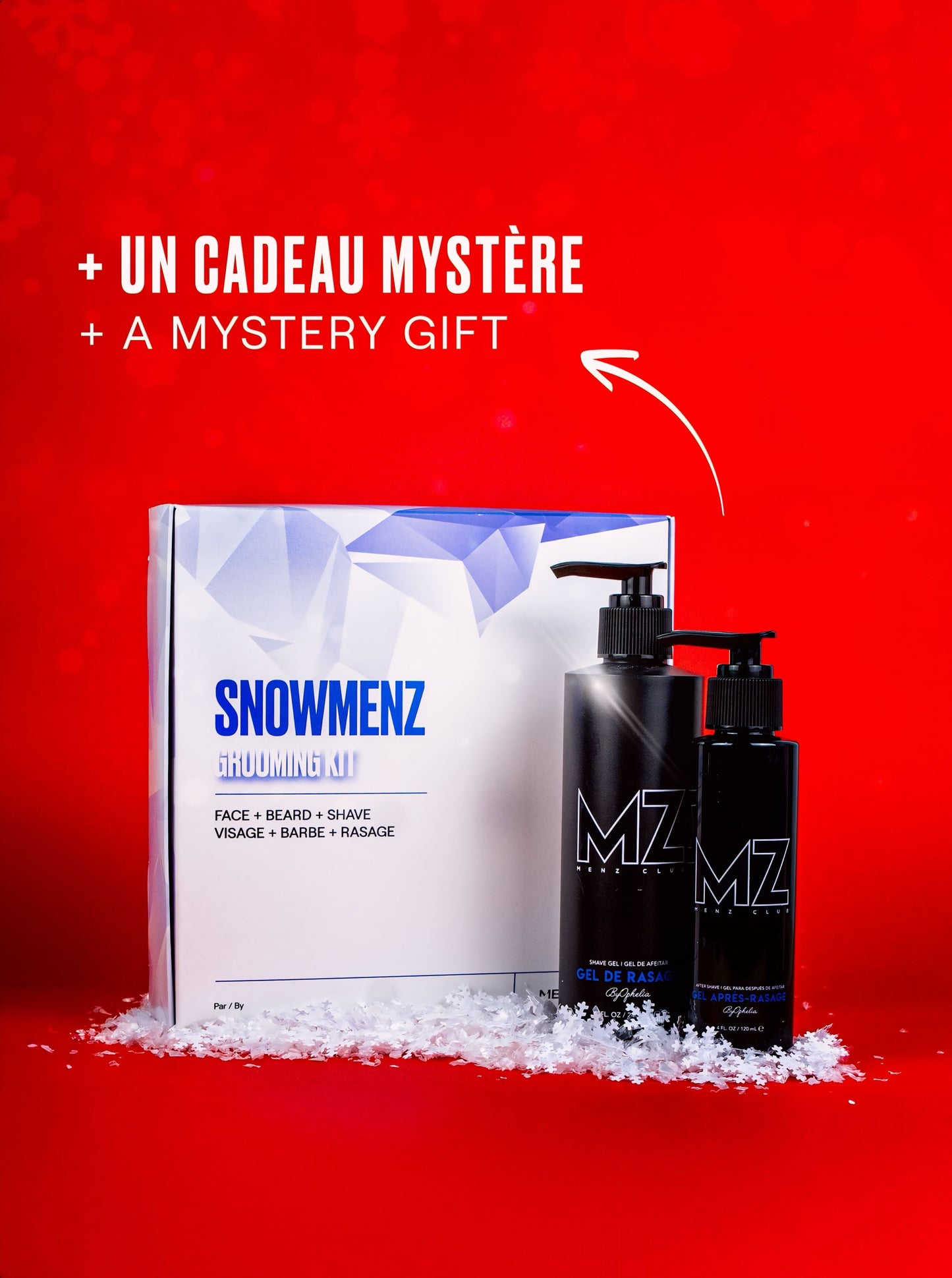 Snow Menz - Men's Shaving kit + Mystery gift