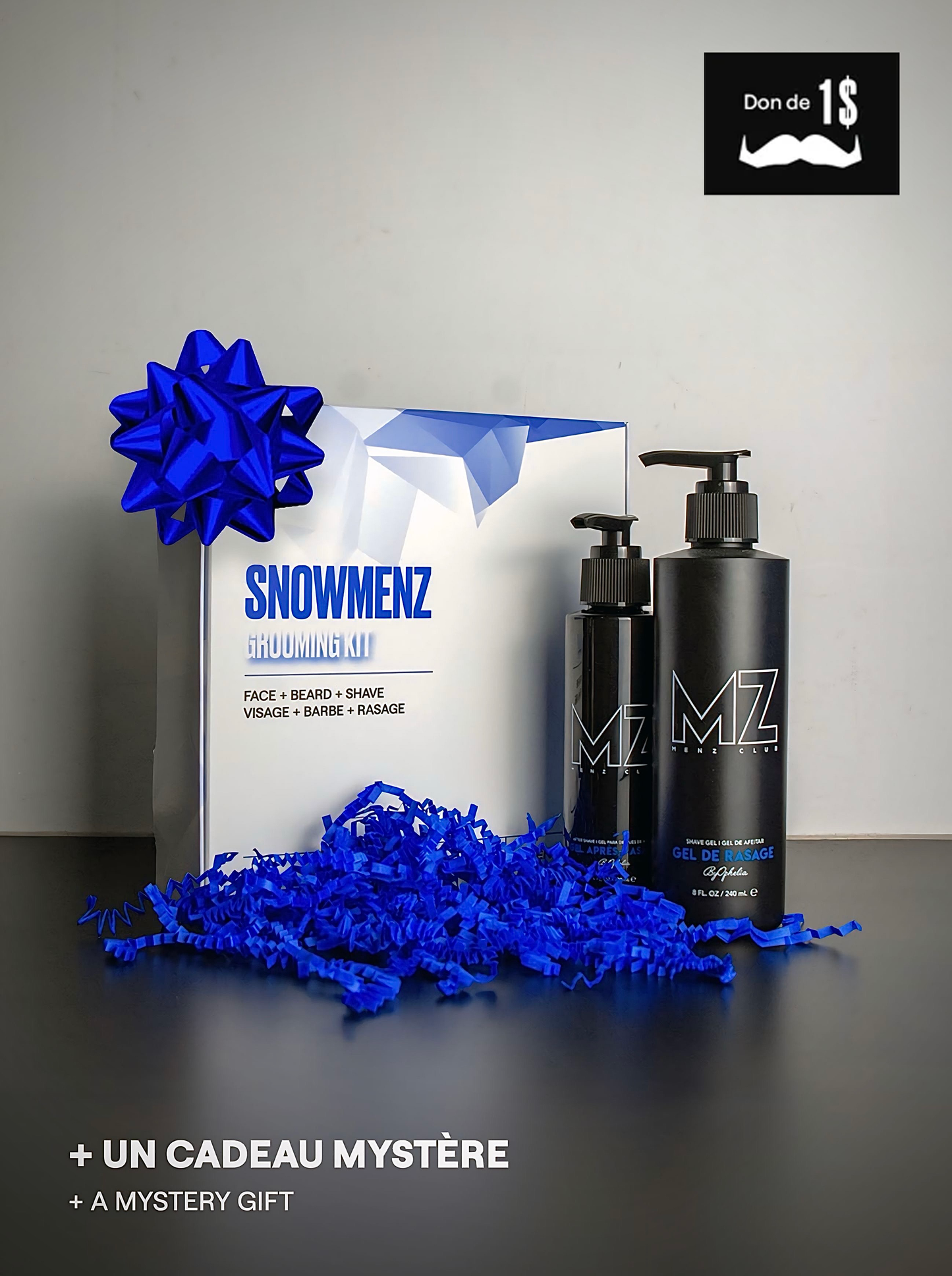 Snow Menz - Men's Shaving kit + Mystery gift