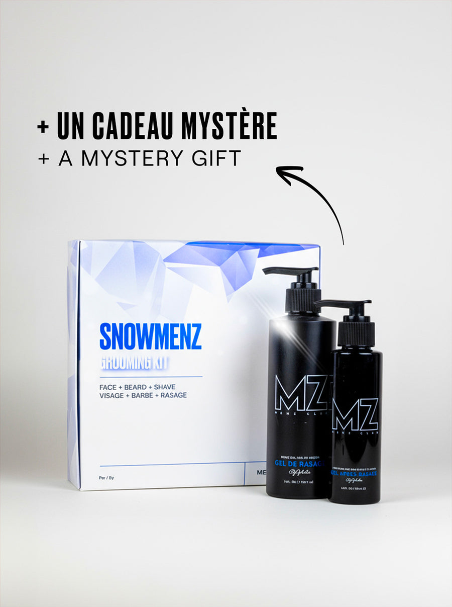 <tc>Snow Menz (Coffret Cadeau) Kit de rasage pour hommes + cadeau mystère</tc>